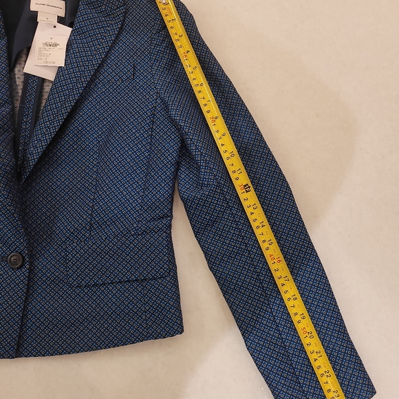 NWT Club Monaco Blazer, Blue, Size 2 - Picture 8 of 8